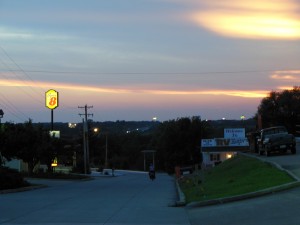 Sunset in Boonville Missouri
