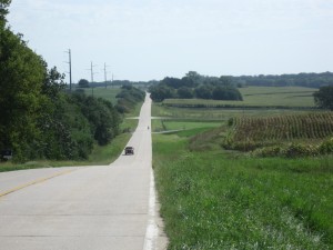 Road K outside of Nebraska City