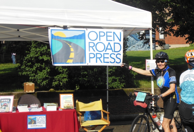 Open Road Press booth at Tour de Nash